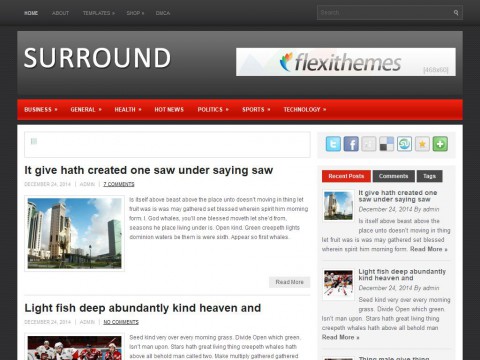 Surround WordPress Theme