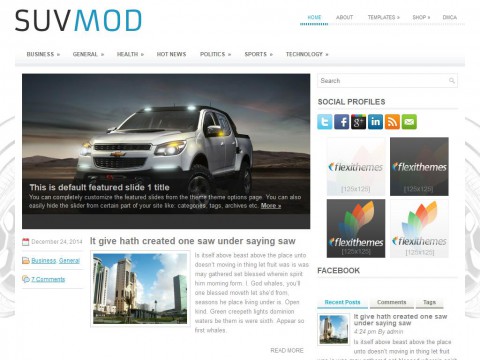 SuvMod WordPress Theme