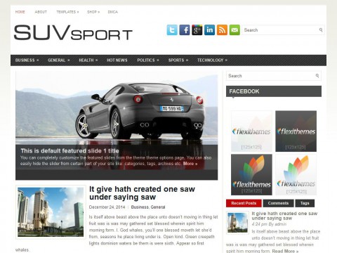 SuvSport WordPress Theme