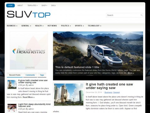 SuvTop WordPress Theme