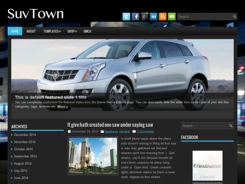 SuvTown WordPress Theme