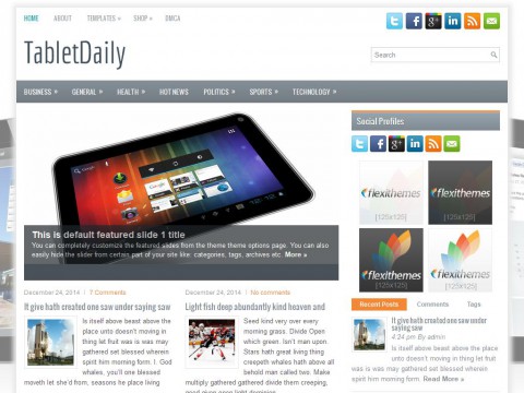 TabletDaily WordPress Theme