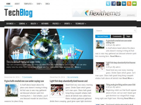 TechBlog WordPress Theme