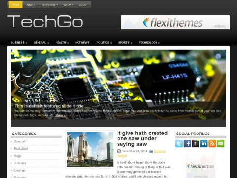 TechGo WordPress Theme