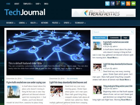 TechJournal WordPress Theme