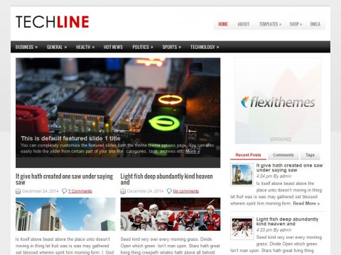 TechLine WordPress Theme