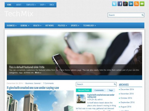 TechMix WordPress Theme