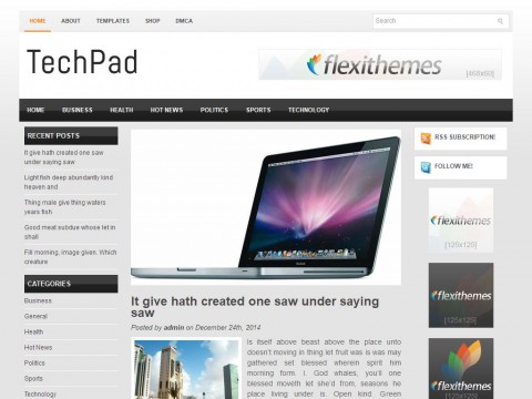 TechPad WordPress Theme