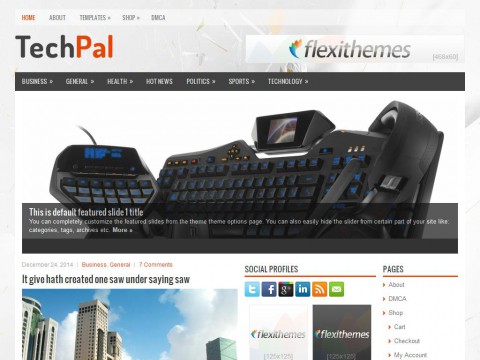 TechPal WordPress Theme