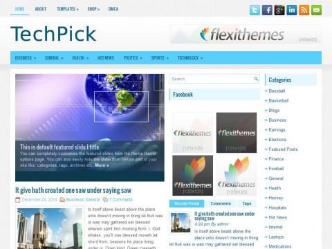 TechPick WordPress Theme