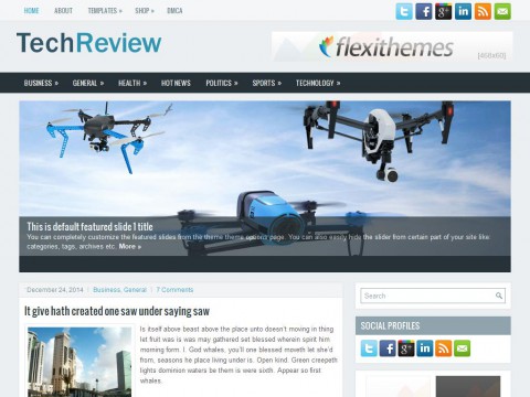 TechReview WordPress Theme