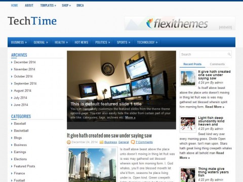 TechTime WordPress Theme