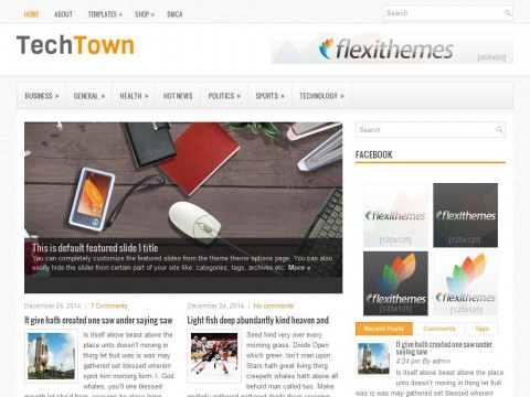 TechTown WordPress Theme