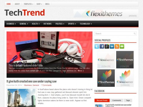 TechTrend WordPress Theme