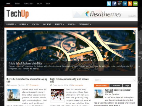 TechUp WordPress Theme