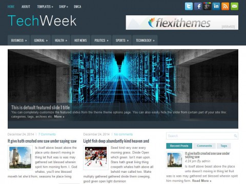 TechWeek WordPress Theme