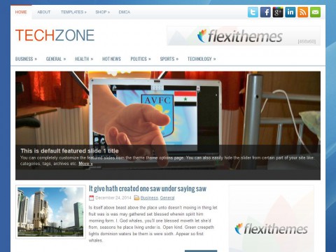 TechZone WordPress Theme