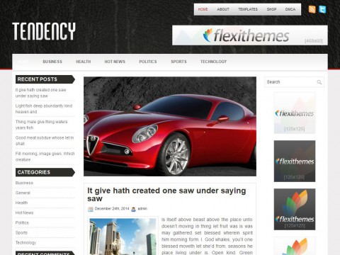 Tendency WordPress Theme