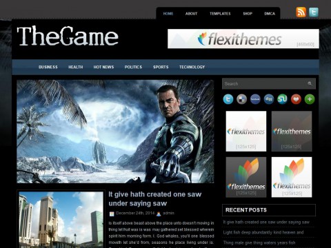 TheGame WordPress Theme