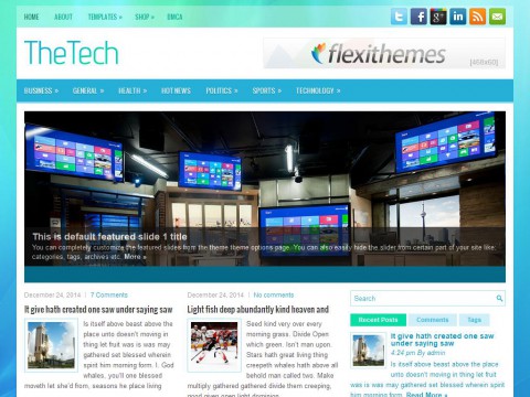 TheTech WordPress Theme