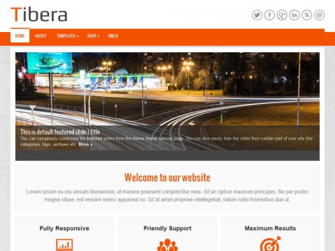 Tibera WordPress Theme