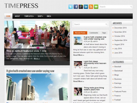 TimePress WordPress Theme