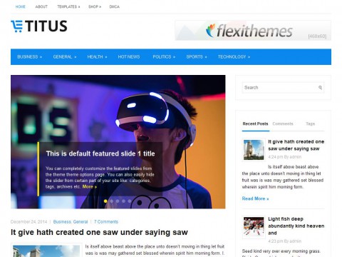 Titus WordPress Theme