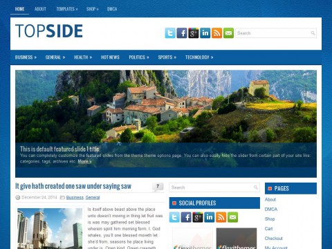 Topside WordPress Theme