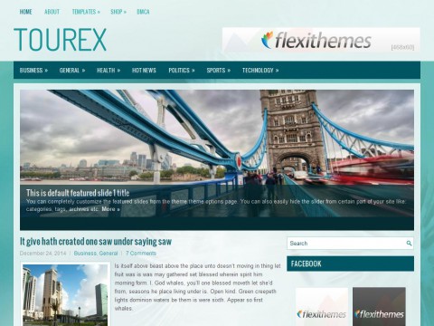 Tourex WordPress Theme