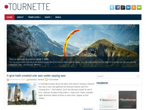 Tournette WordPress Theme