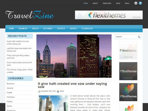 TravelZine WordPress Theme