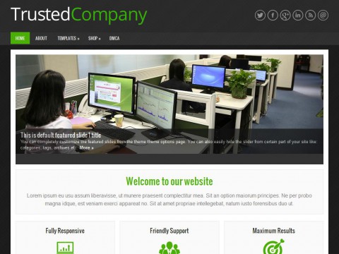 TrustedCompany WordPress Theme