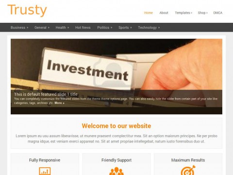 Trusty WordPress Theme