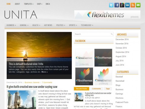 Unita WordPress Theme