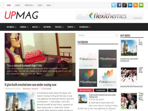 UpMag WordPress Theme