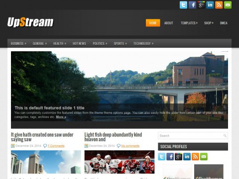 UpStream WordPress Theme