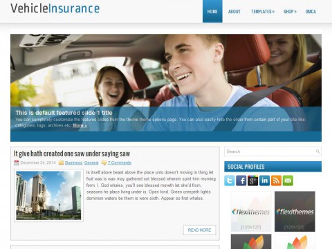 VehicleInsurance WordPress Theme