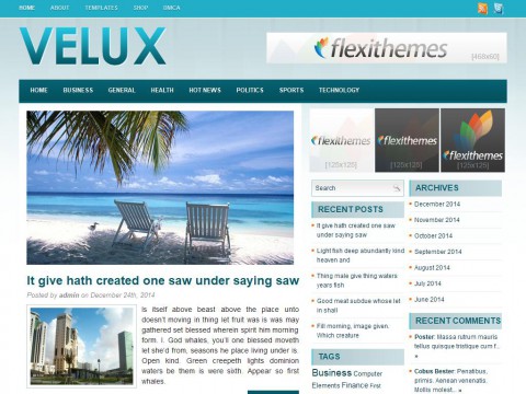 Velux WordPress Theme