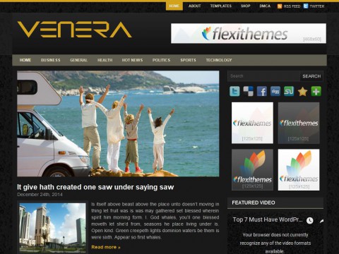 Venera WordPress Theme