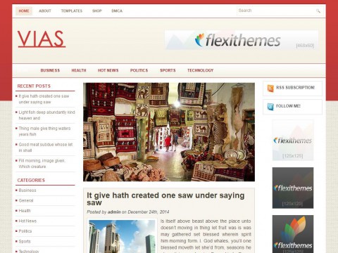 Vias WordPress Theme