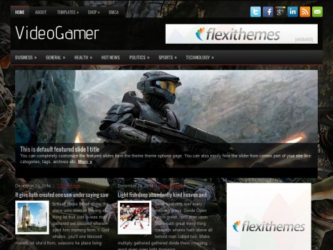 VideoGamer WordPress Theme