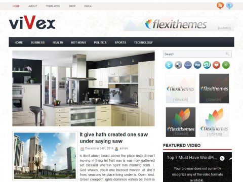 Vivex WordPress Theme