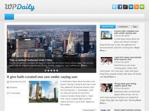 WPDaily WordPress Theme