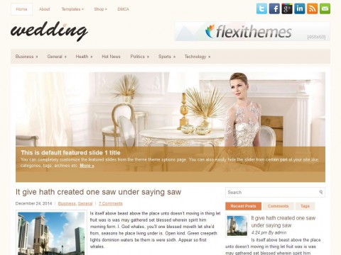 Wedding WordPress Theme