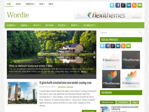 Wordie WordPress Theme