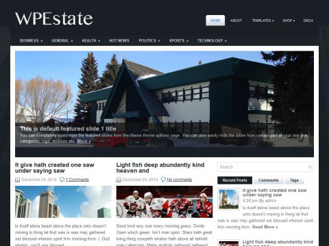 WpEstate WordPress Theme