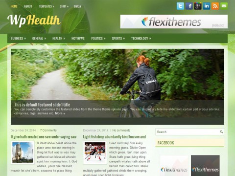 WpHealth WordPress Theme