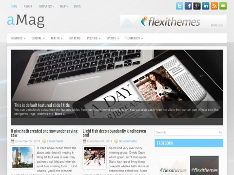 aMag WordPress Theme