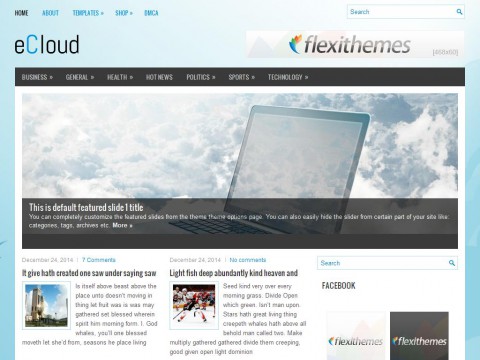 eCloud WordPress Theme