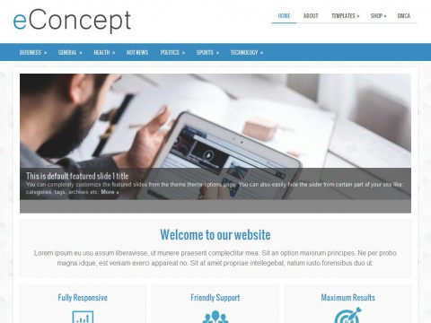 eConcept WordPress Theme